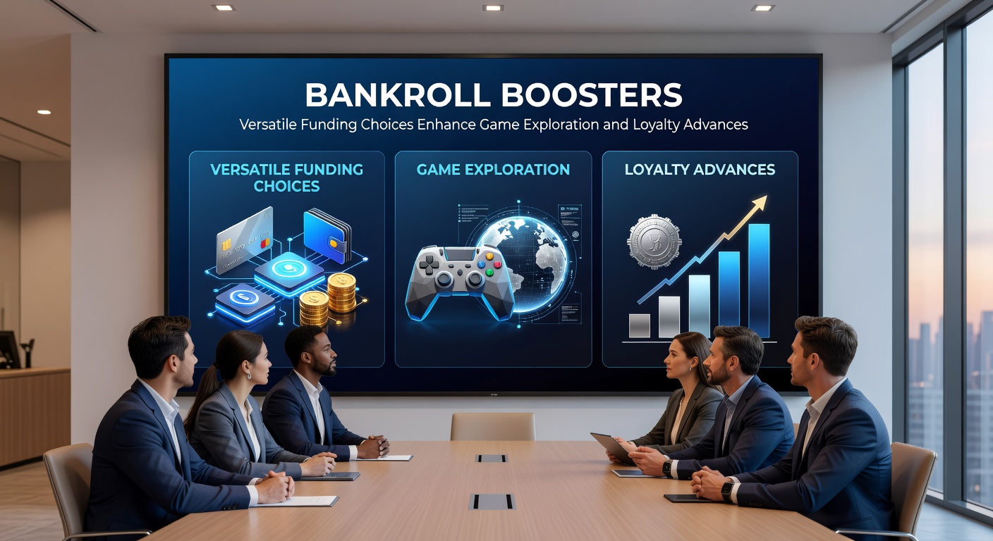 Graphic showing loyalty tier progression accelerated by diverse deposit methods amid colorful game icons and upward arrows