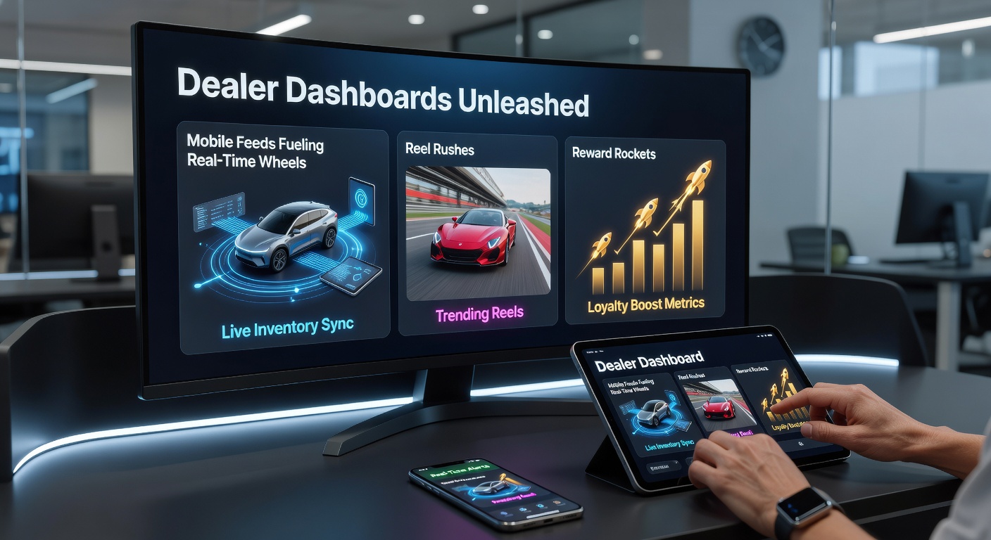 Close-up of a live dealer dashboard displaying real-time mobile player feeds, roulette wheel stats, slot reel activity, and escalating reward notifications
