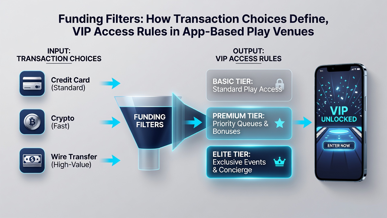 Dashboard view of transaction logs and VIP progression bars within a casino mobile application